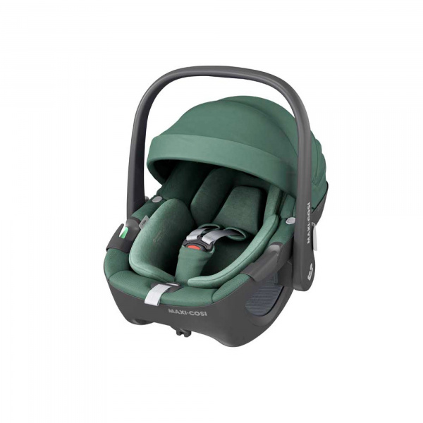 Poussette duo leona² + siège auto pebble 360 essential green Maxi-cosi