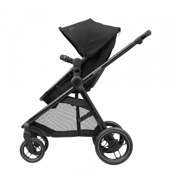 Poussette duo zelia 3 + nacelle essential black Maxi-cosi