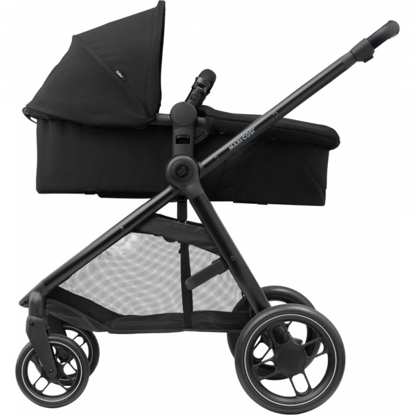 Poussette duo zelia 3 + nacelle essential black Maxi-cosi