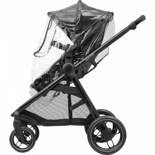 Poussette duo zelia 3 + nacelle essential black Maxi-cosi