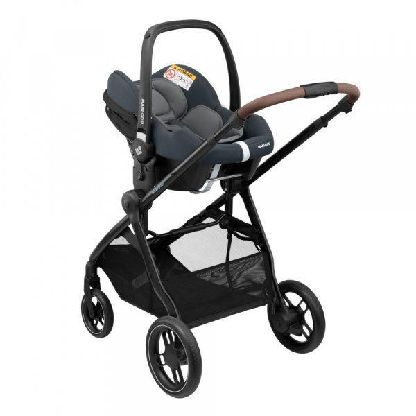 Poussette duo zelia 3 + nacelle essential graphite Maxi-cosi