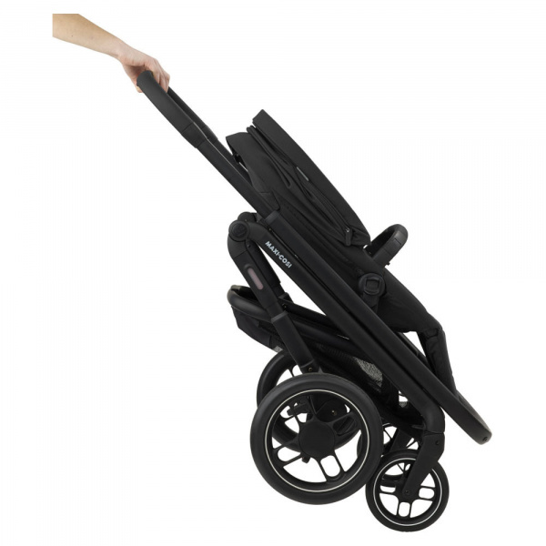 Poussette duo plaza plus essential black Maxi-cosi