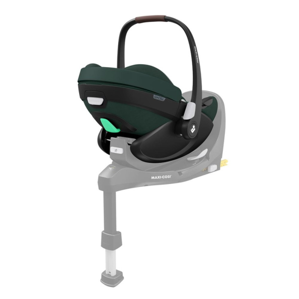 Poussette duo leona 2 + siège auto pebble 360 pro 2 twillic green Maxi-cosi