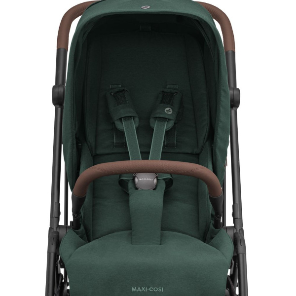 Poussette duo leona 2 + siège auto pebble 360 pro 2 twillic green Maxi-cosi