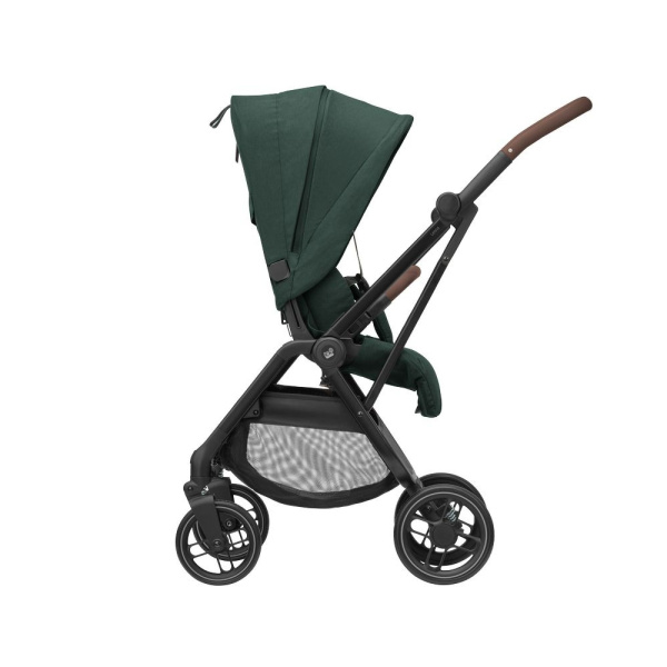 Poussette duo leona 2 + siège auto pebble 360 pro 2 twillic green Maxi-cosi