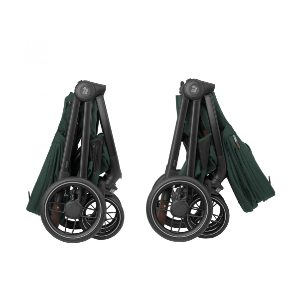 Poussette duo leona 2 + siège auto pebble 360 pro 2 twillic black Maxi-cosi