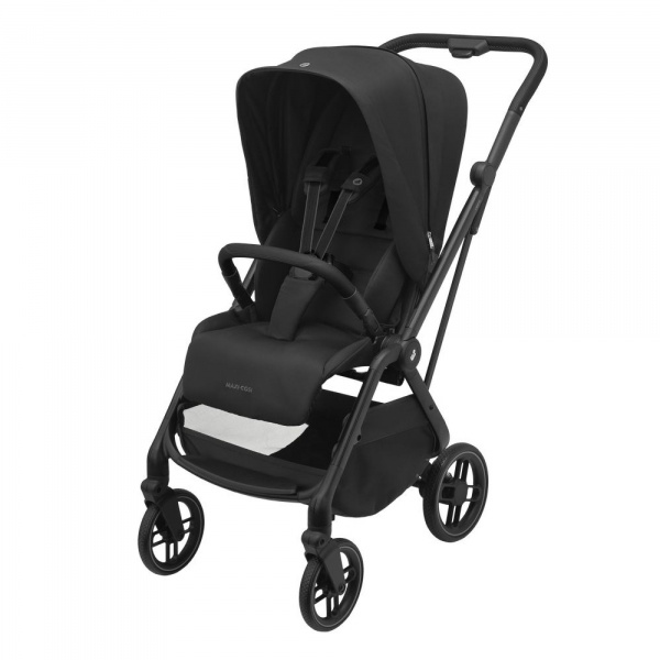 Poussette trio leona 2 + siège auto pebble 360 + nacelle sense black Maxi-cosi
