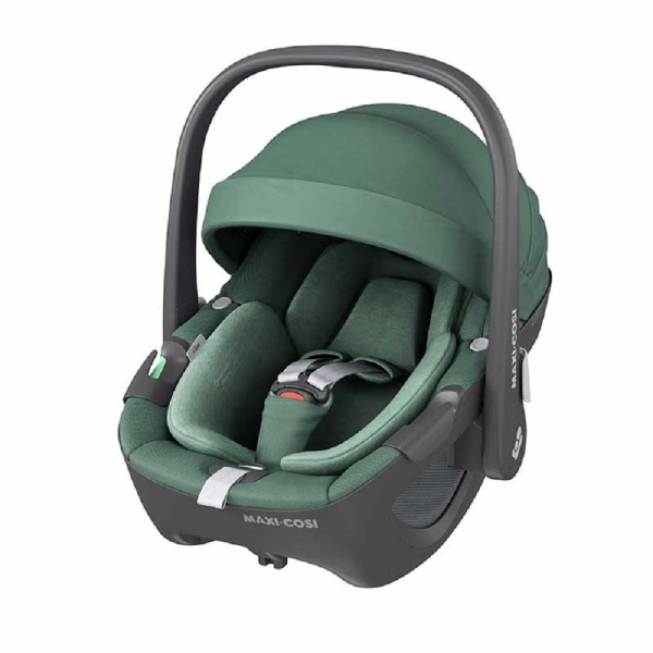 Poussette duo leona 2 + siège auto pebble 360 twillic green Maxi-cosi