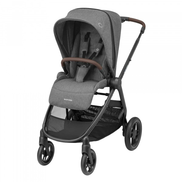 Poussette duo street + siège auto pebble s i-size tonal black Maxi-cosi