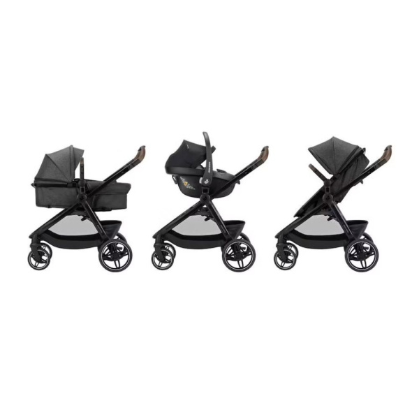 Poussette trio 3 en 1 zelia s dark grey Maxi-cosi