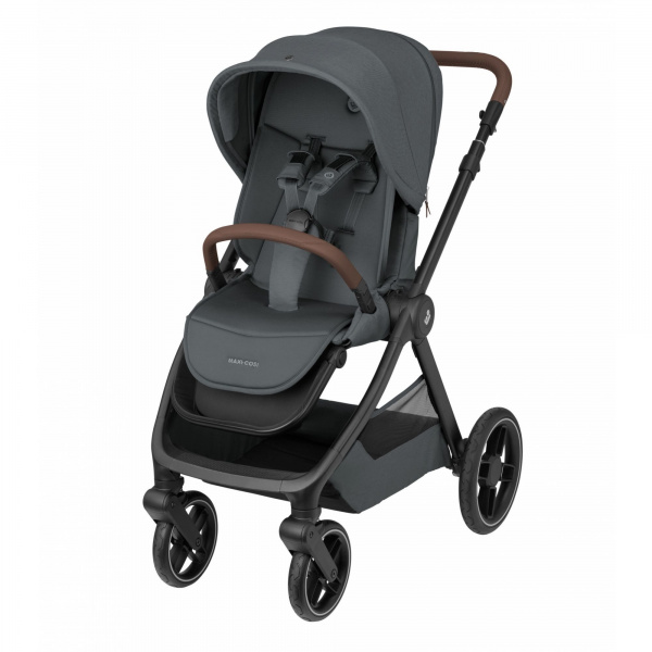 Poussette trio oxford + siège auto pebble 360 pro 2 + nacelle sense twillic graphite + base familyfix 360 pro Maxi-cosi