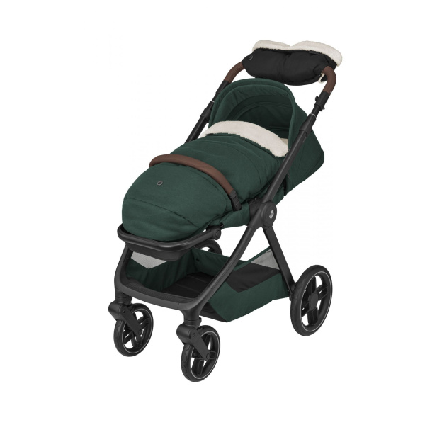 Poussette duo oxford + siège auto pebble 360 twillic green Maxi-cosi
