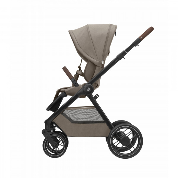 Poussette duo oxford + siège auto pebble 360 pro 2 twillic truffle + base familyfix 360 pro Maxi-cosi