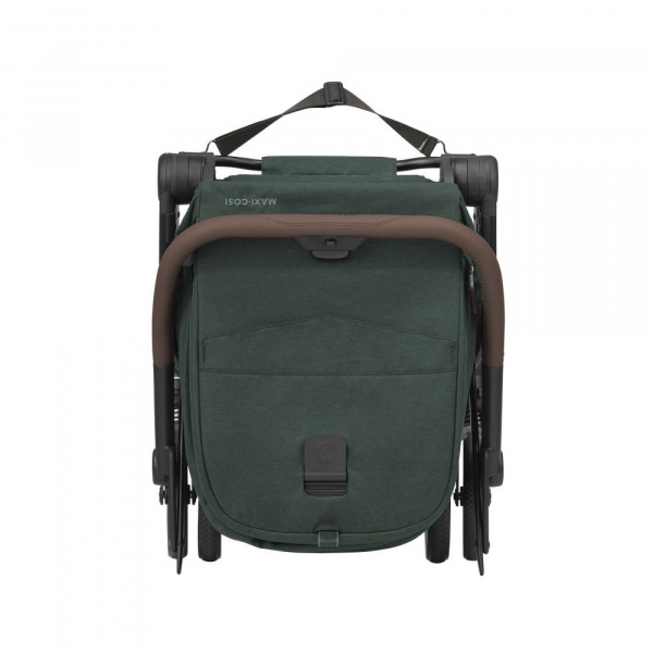 Poussette trio leona 2 + siège auto pebble 360 + nacelle sense green + base familyfix 360 Maxi-cosi