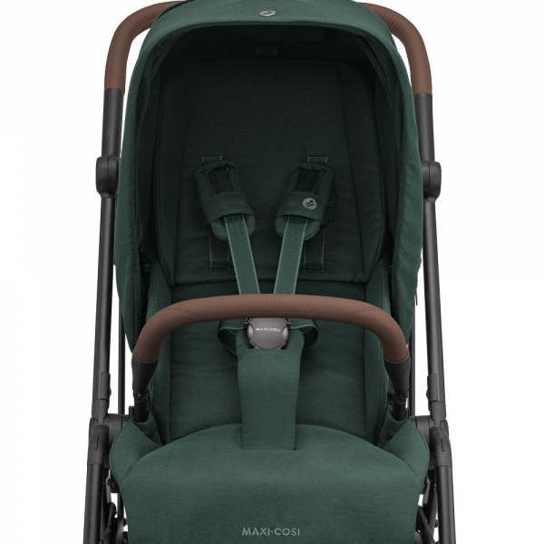 Poussette trio leona 2 + siège auto pebble 360 + nacelle sense green Maxi-cosi