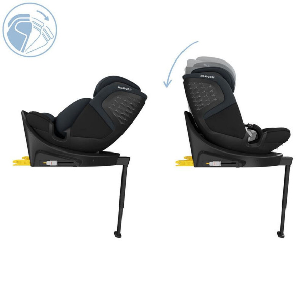 Siège auto évolutif emerald 360 s i-size tonal black Maxi-cosi