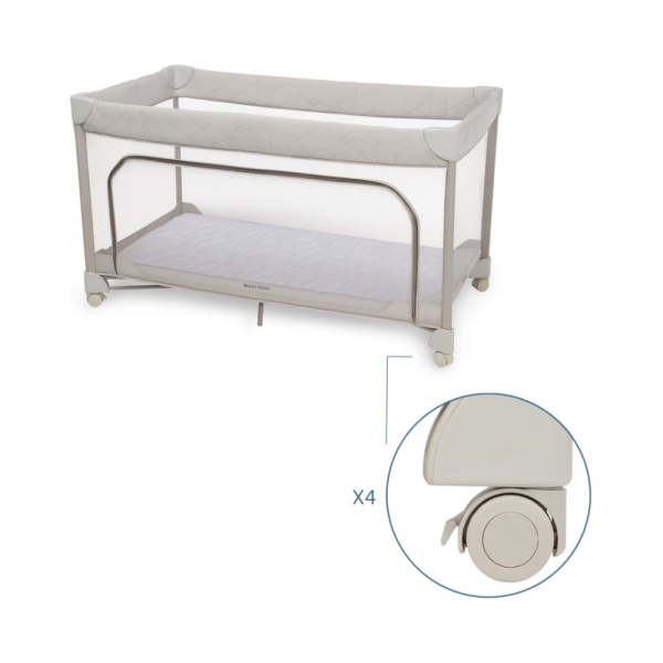 Lit parapluie merlin - beige élégance Maxi-cosi