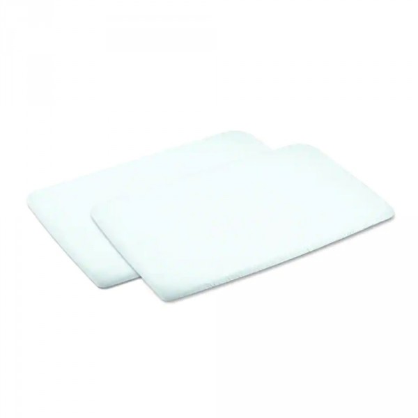 Lot de 2 draps housse nouveau né blanc pour swift Maxi-cosi