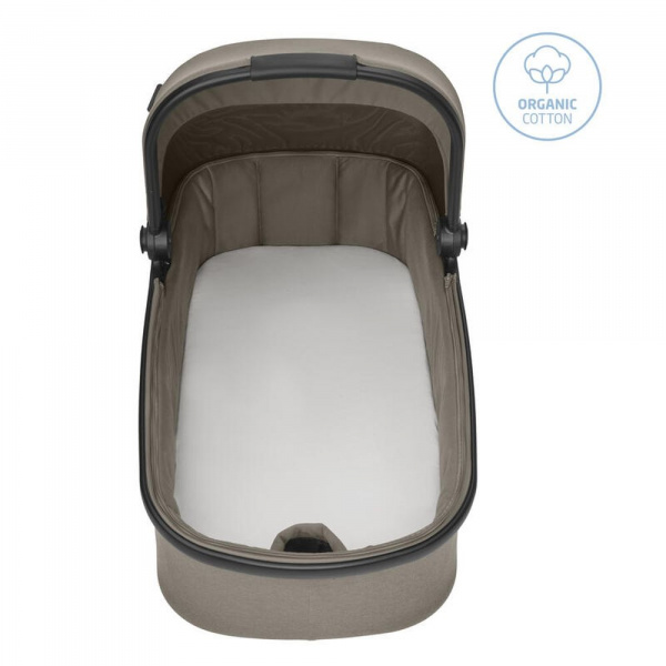 Lot de 2 draps housse pour nacelle - blanc Maxi-cosi