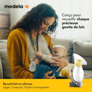 Recueil lait en silicone Medela