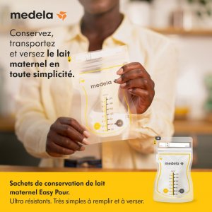 Sachets de conservation pour lait maternel - 25 pièces Medela