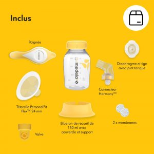 Tire-lait manuel harmony flex Medela