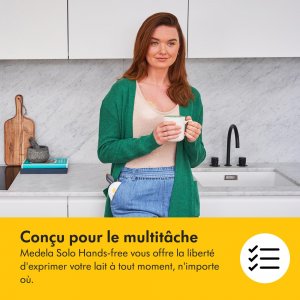 Tire-lait électrique solo mains-libres Medela