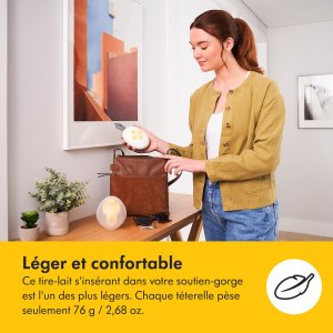 Tire-lait électrique solo mains-libres Medela