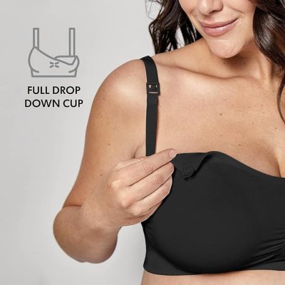 Soutien-gorge d'allaitement ultra keep cool m noir