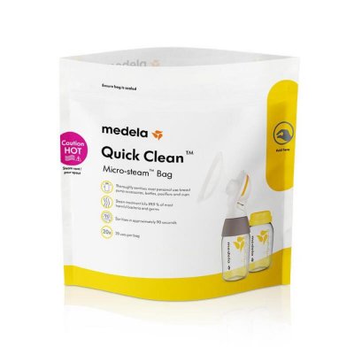 Sachets de stérilisation quick clean - lot de 5