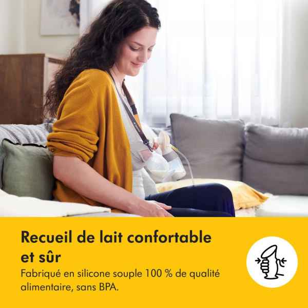Recueil lait en silicone Medela