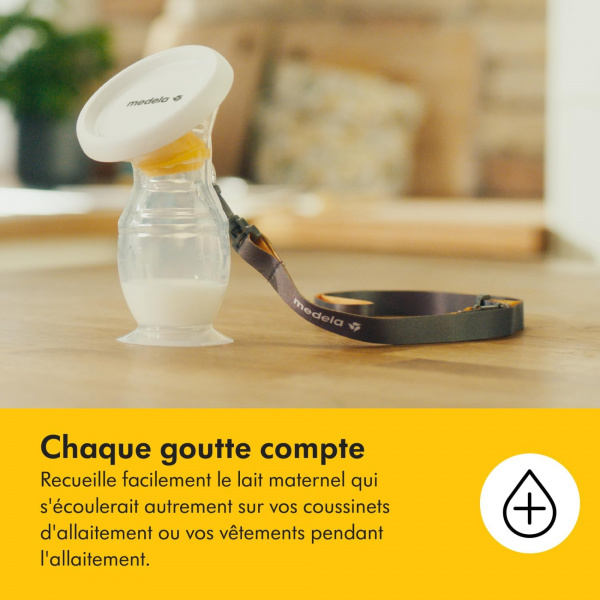 Recueil lait en silicone Medela
