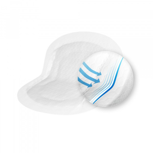 Lot de 60 coussinets d'allaitement respirants Medela