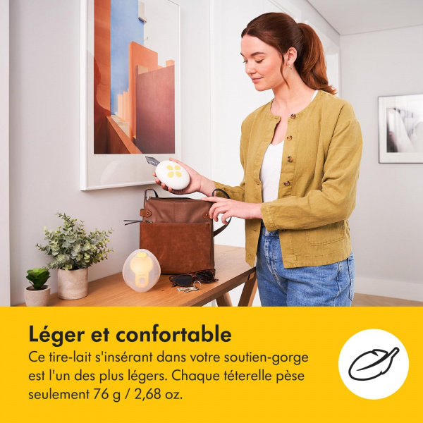 Tire-lait électrique solo mains-libres Medela