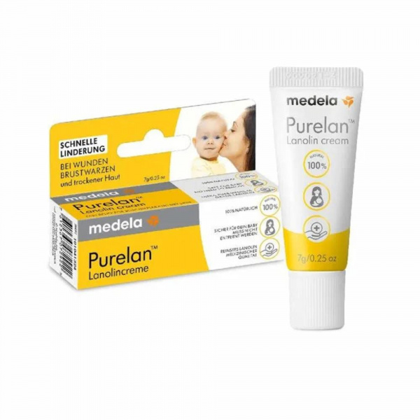 Crème d'allaitement à la lanoline purelan 7g Medela