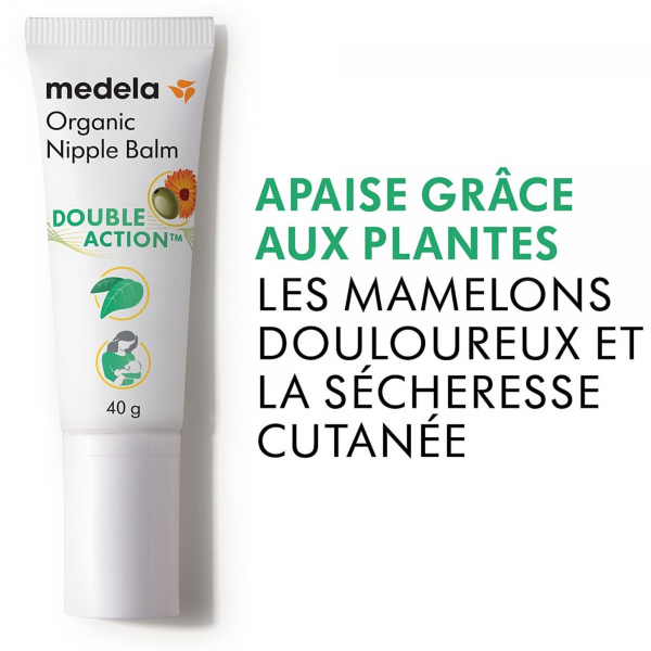 Crème bio pour mamelons 40 g Medela