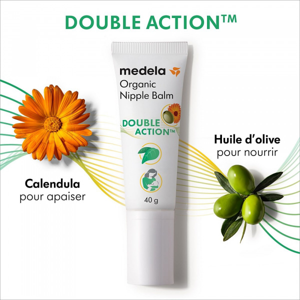 Crème bio pour mamelons 40 g Medela