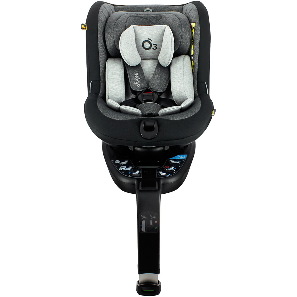 Siège auto pivotant o3 lite 360° isofix noir 40-105 cm i-size de