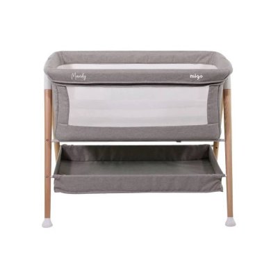 Berceau bébé mandy gris