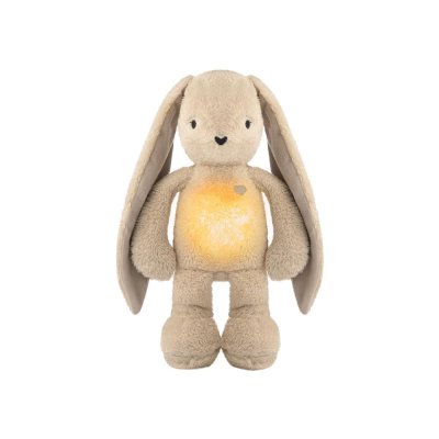 Peluche bunny beige 5 en 1 avec lumière