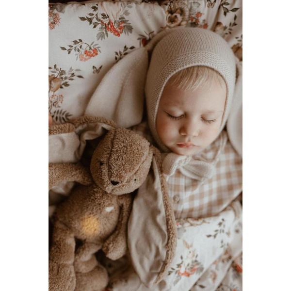Peluche bunny marron 5 en 1 avec lumière Myhummy