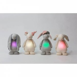Peluche veilleuse lapin crème Moonie