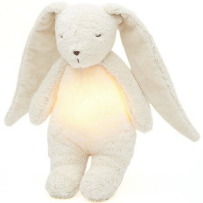 Veilleuse lapin nature bio avec sons & lumières blanc polaire