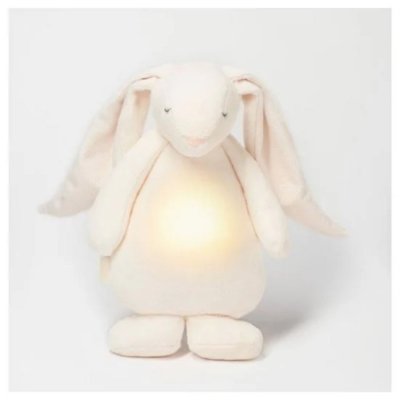 Peluche veilleuse lapin crème
