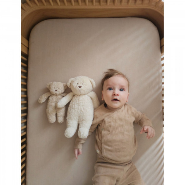 Anneau de dentition ourson en caoutchouc naturel sable Moonie