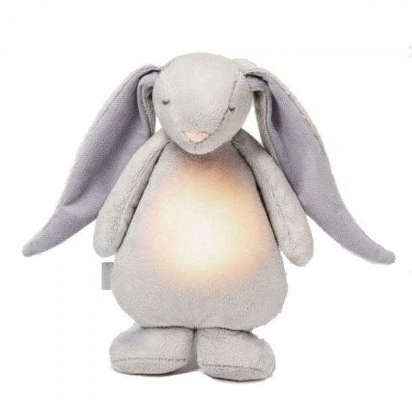 Anneau de dentition lapin en caoutchouc naturel gris Moonie