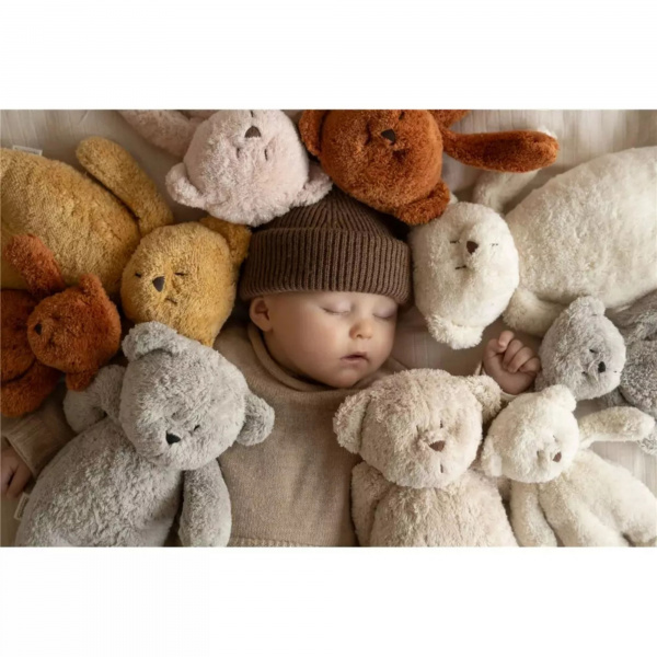 Peluche veilleuse ours nature bio miel Moonie