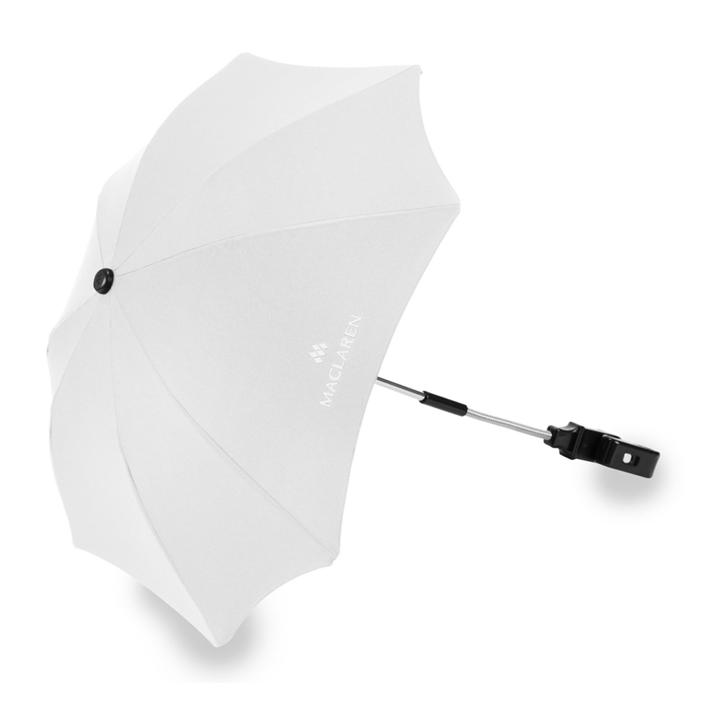 Ombrelle poussette universelle silver de Maclaren sur allobébé