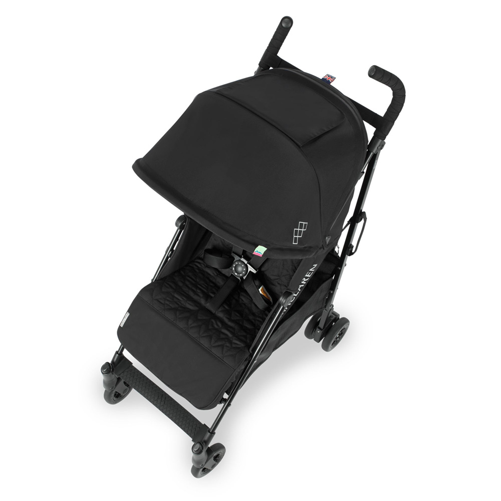 Poussette canne quest black black de Maclaren sur allobébé