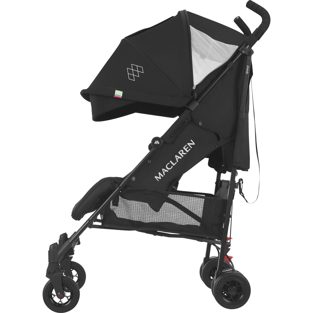 Poussette canne quest black black de Maclaren sur allobébé